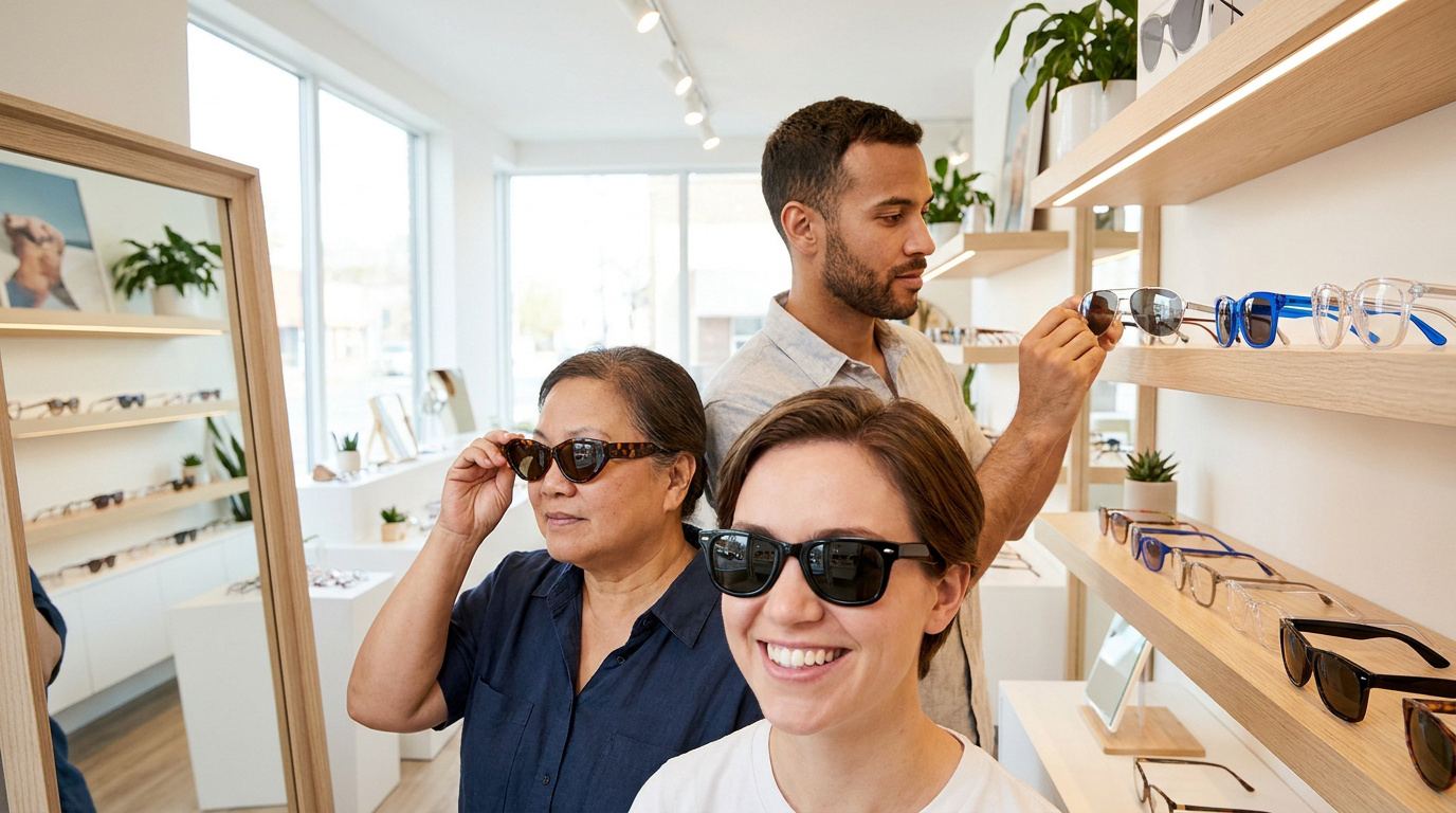 Lunettes de soleil : choisir la forme selon son visage