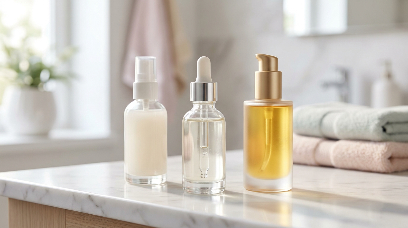 Sérums, huiles, essences : à quoi sert chaque texture