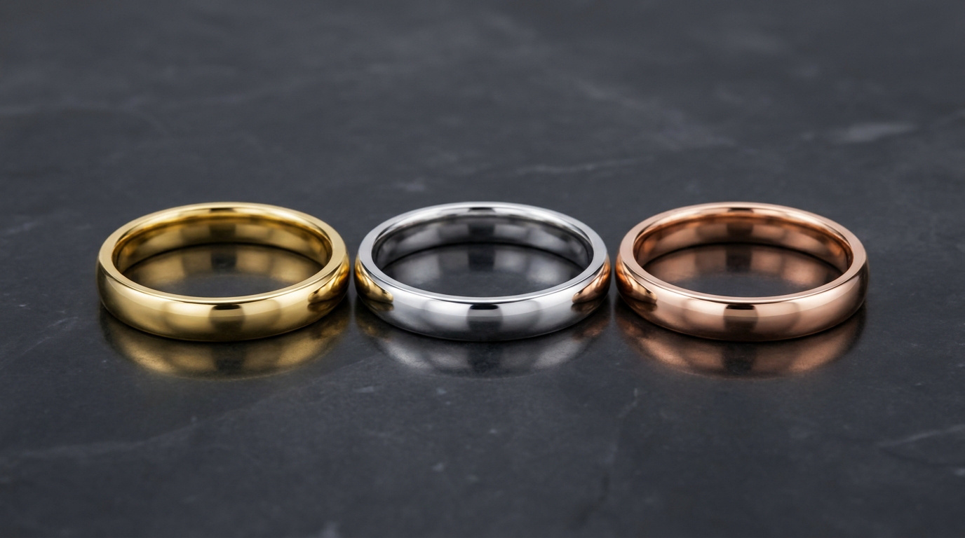 Or jaune, or blanc, or rose : comprendre les différences